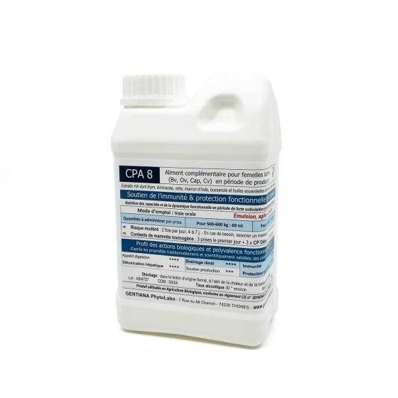Bidon 500ml CPA 8 Préservation mamelle